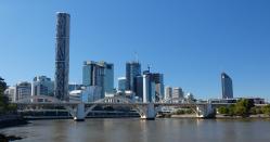 Brisbane City Center and bridges